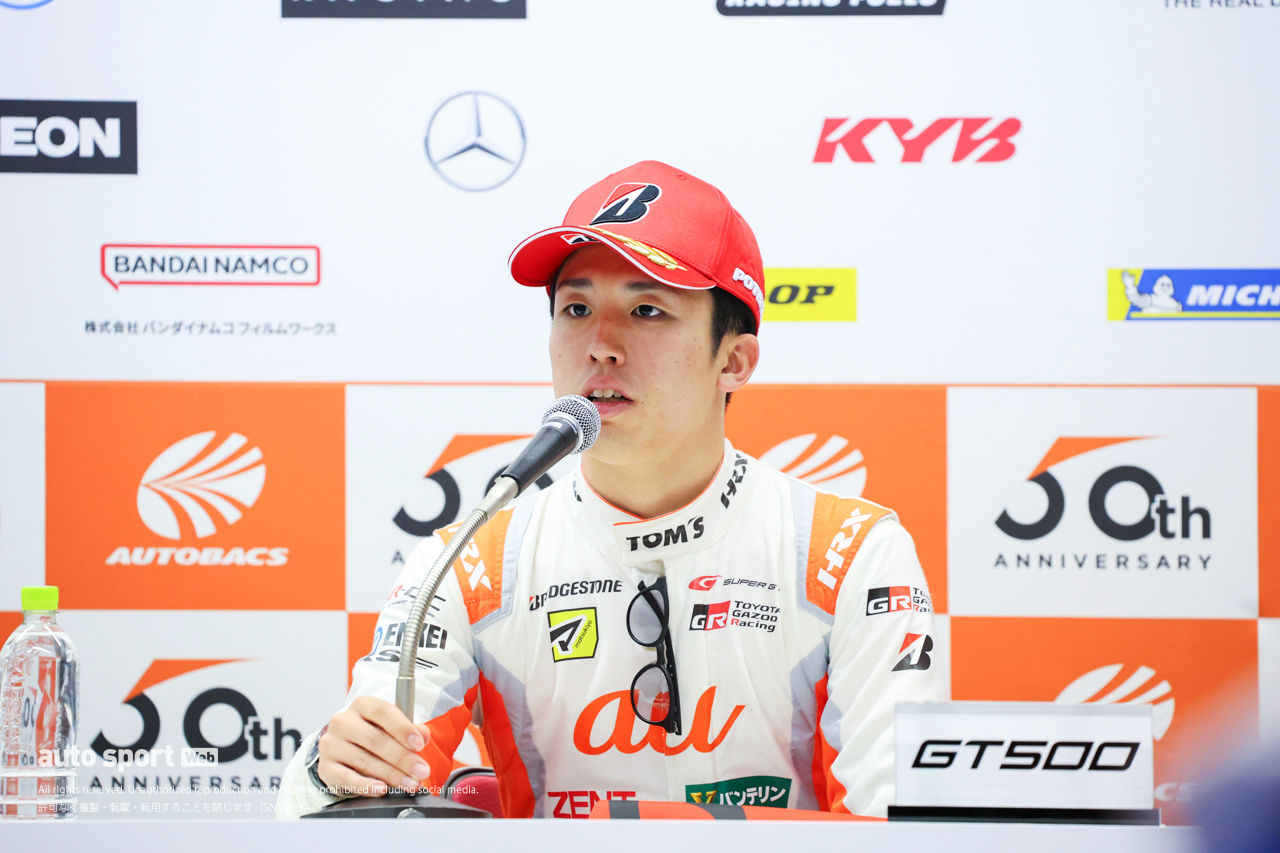 坪井翔「ハイライトはSC後のリスタート」。山下健太「目指すは2連勝！」【スーパーGT第1戦GT500決勝会見】