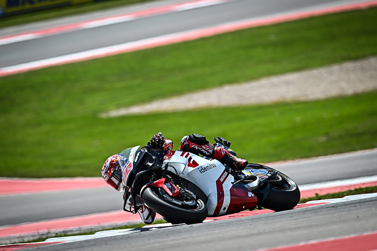 中上貴晶（ホンダ・イデミツLCR）／2024MotoGP第3戦アメリカズGP 決勝