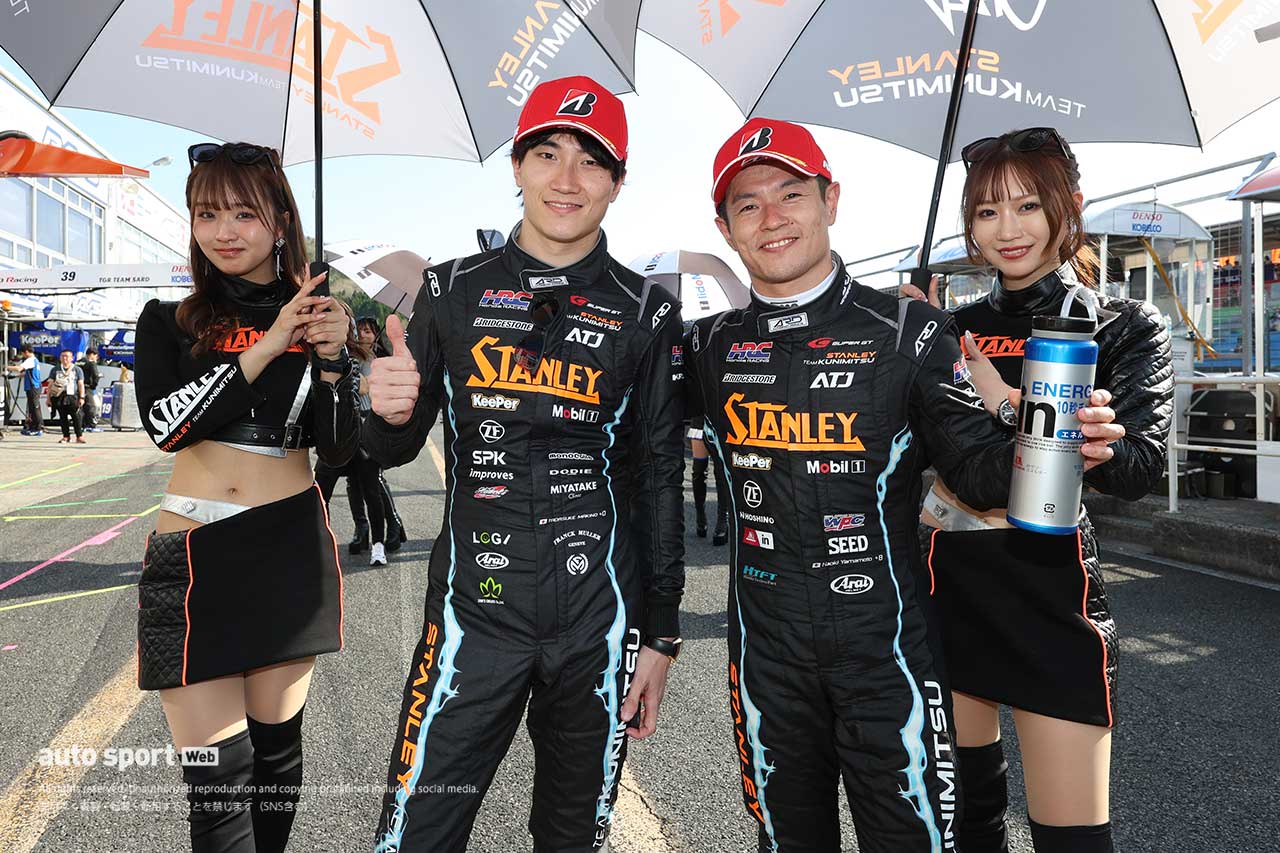 牧野任祐／山本尚貴（STANLEY CIVIC TYPE R-GT）