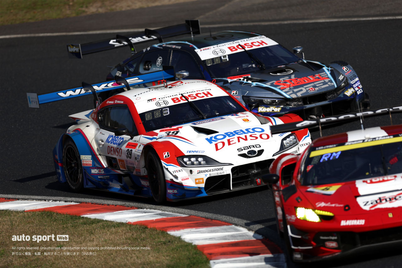 au TOM’S圧倒の開幕戦。GRスープラ表彰台独占を新車シビックが奪い返す【第1戦GT500決勝レポート】