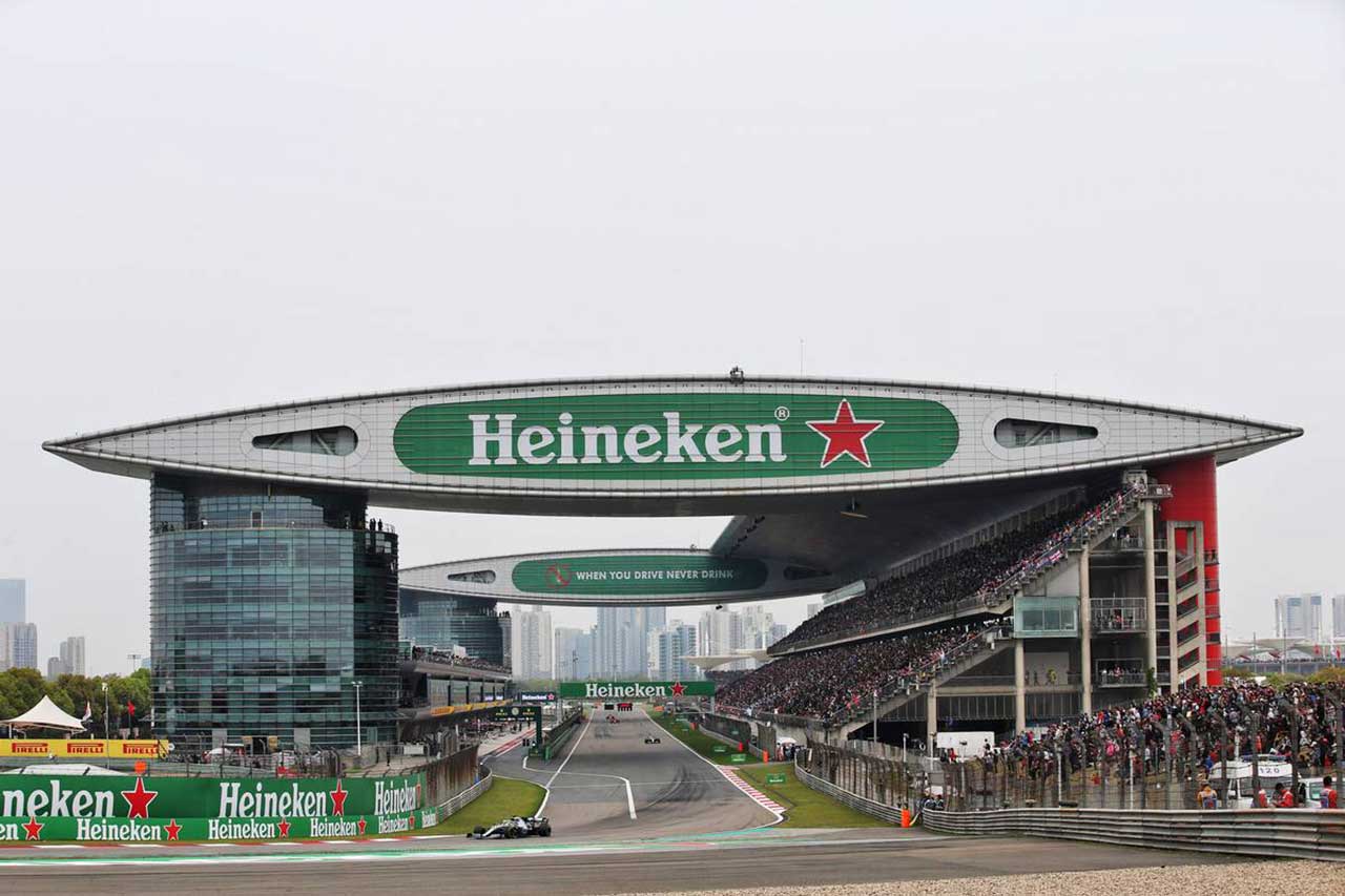 F1中国GPが行われる上海インターナショナル・サーキット