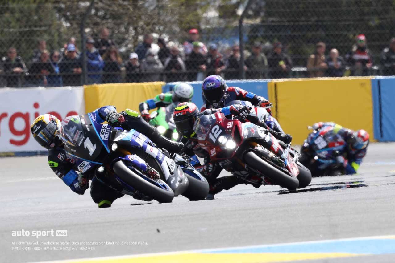 1時間でTSRホンダが2回の転倒、YARTヤマハとヨシムラSERTが引っ張る展開に／2024EWC第1戦ル・マン24時間