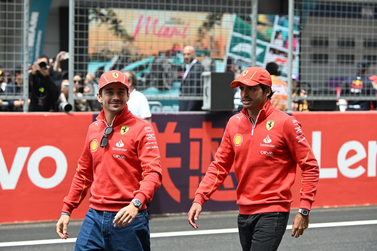 シャルル・ルクレールとカルロス・サインツ（フェラーリ）