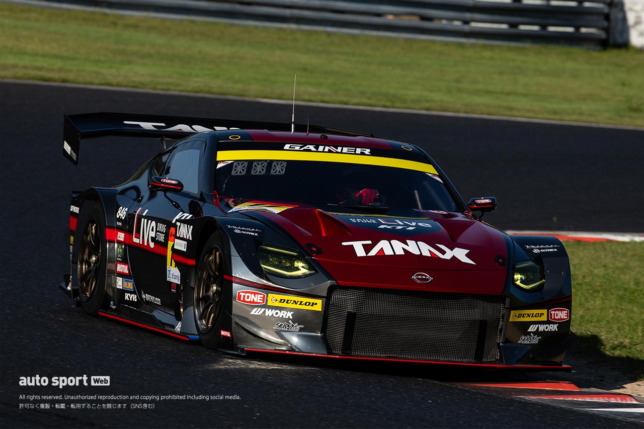 GAINER TANAX Zが岡山で待望のシェイクダウン。ドライバーふたりもポテンシャルに手ごたえ