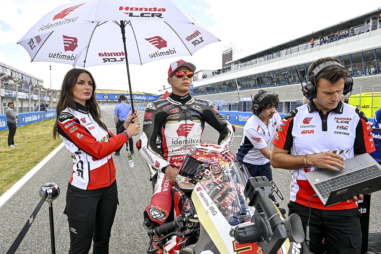 中上貴晶（ホンダ・イデミツLCR）／2024MotoGP第4戦スペインGP 2日目
