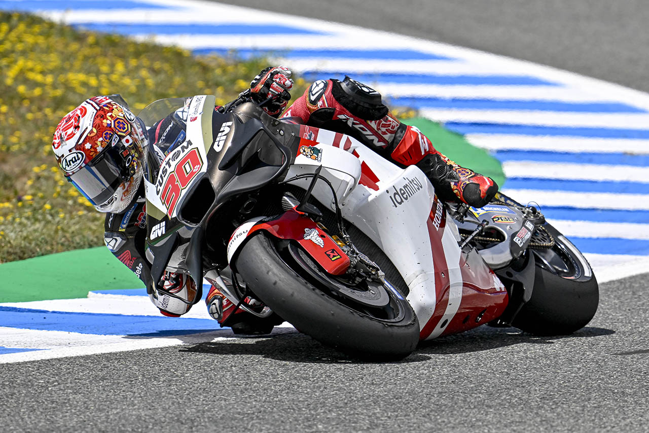 中上貴晶（ホンダ・イデミツLCR）／2024MotoGP第4戦スペインGP 2日目