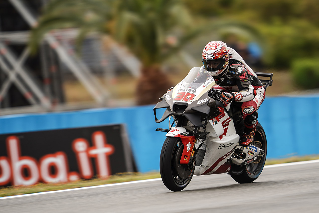 中上貴晶（ホンダ・イデミツLCR）／2024MotoGP第4戦スペインGP 2日目