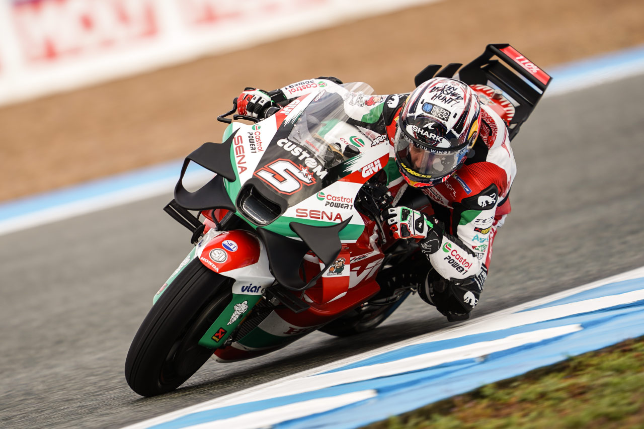 ホンダ：「混沌としたレース」のスプリント。ザルコ、最終ラップで転倒／第4戦スペインGP スプリント