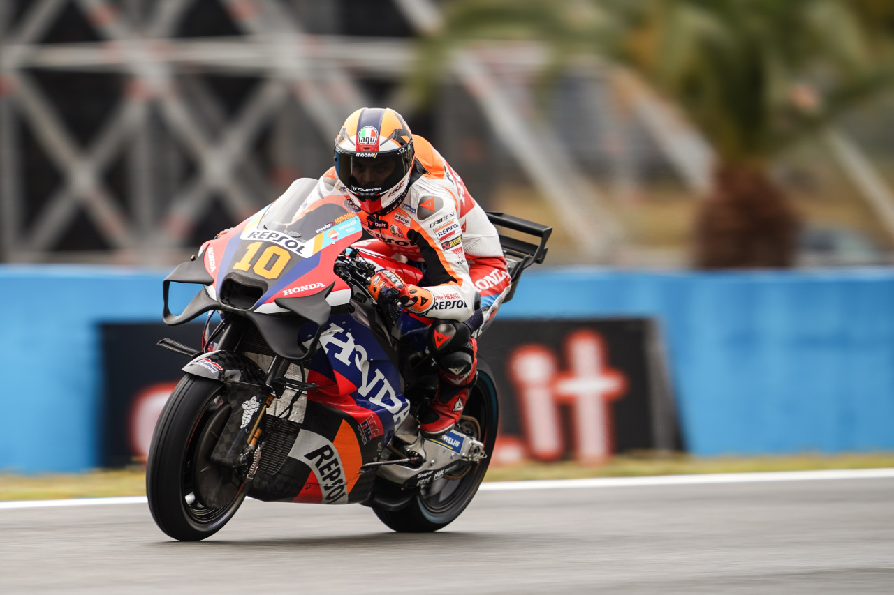 ホンダ：「混沌としたレース」のスプリント。ザルコ、最終ラップで転倒／第4戦スペインGP スプリント