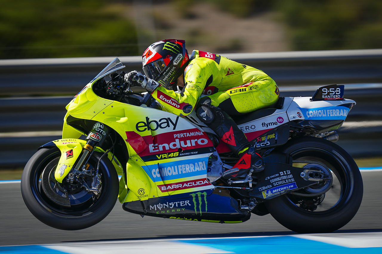 ファビオ・ディ・ジャンアントニオ（プルタミナ・エンデューロVR46・MotoGPチーム）／2024MotoGPヘレス公式テスト