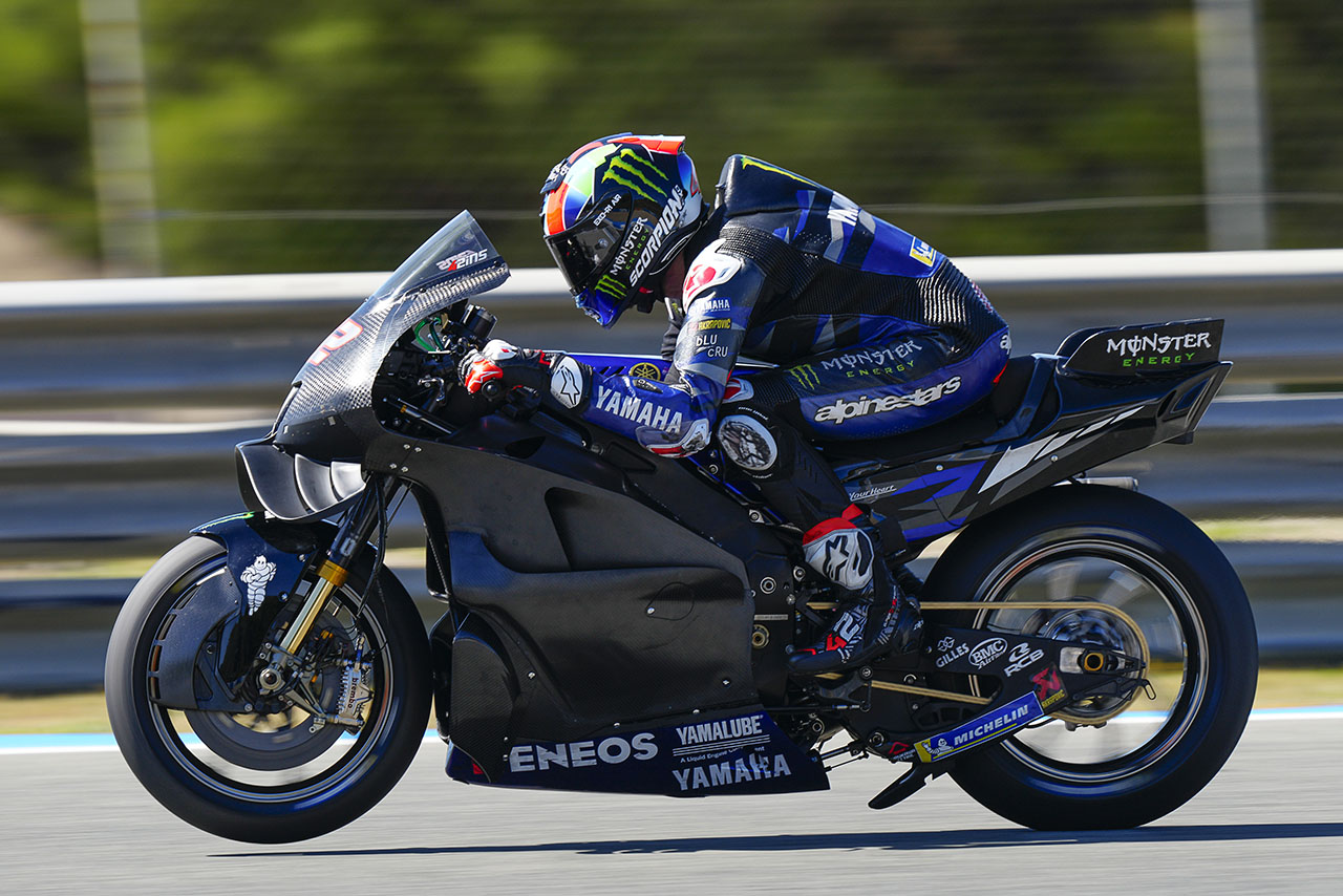 アレックス・リンス（モンスターエナジー・ヤマハMotoGPチーム）／2024MotoGPヘレス公式テスト