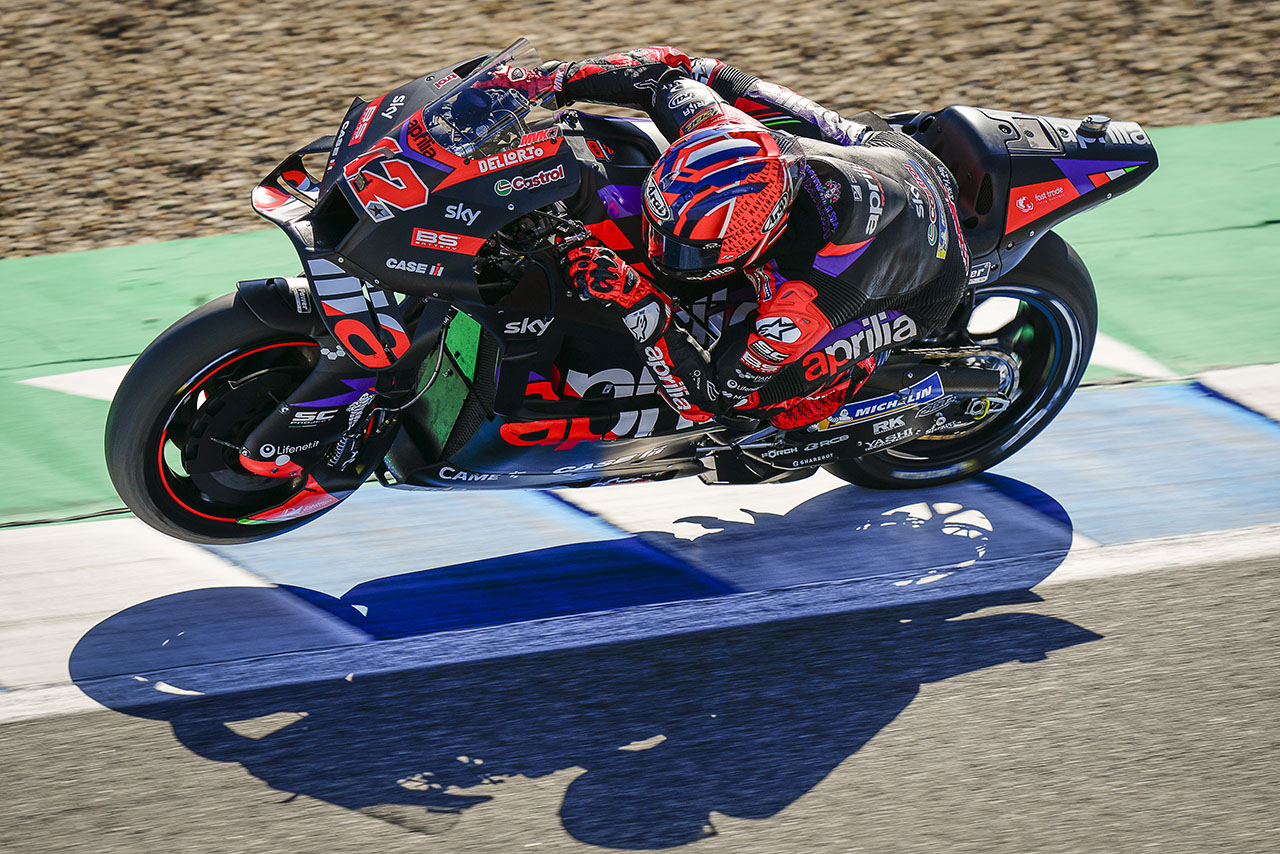 マーベリック・ビニャーレス（アプリリア・レーシング）／2024MotoGPヘレス公式テスト