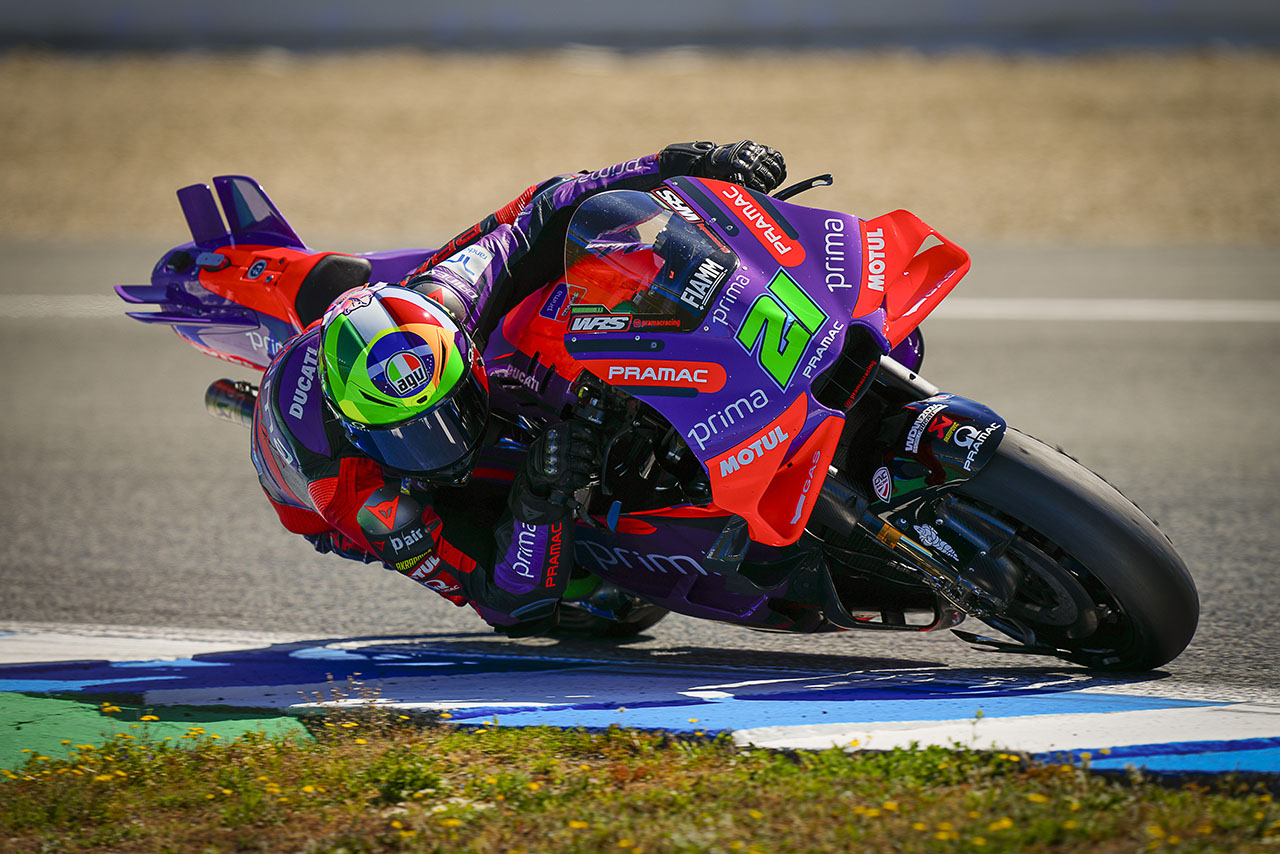 フランコ・モルビデリ（プリマ・プラマック・レーシング）／2024MotoGPヘレス公式テスト