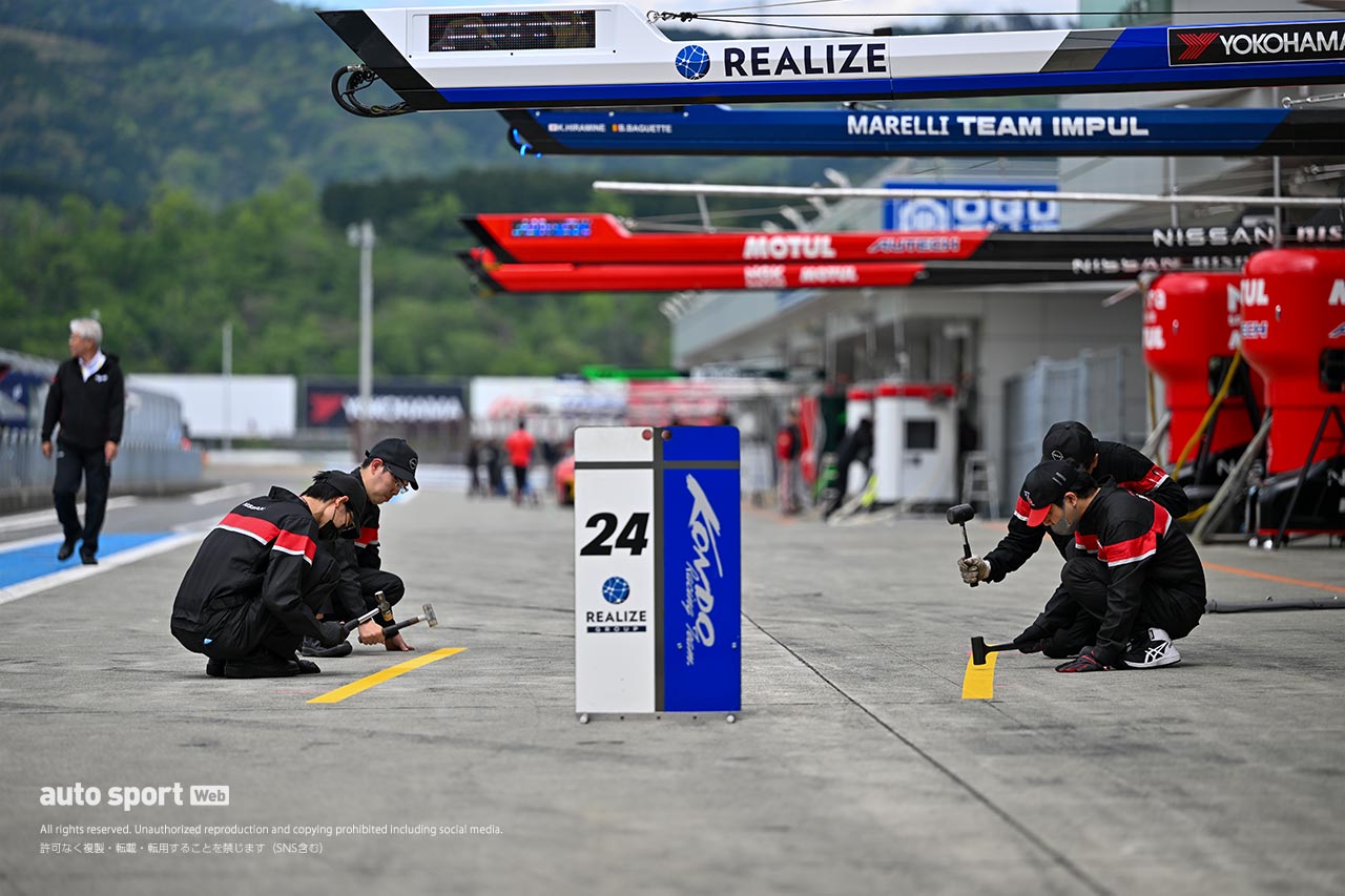 2024スーパーGT第2戦『FUJI GT 3Hours RACE』　5月2日　搬入日の様子