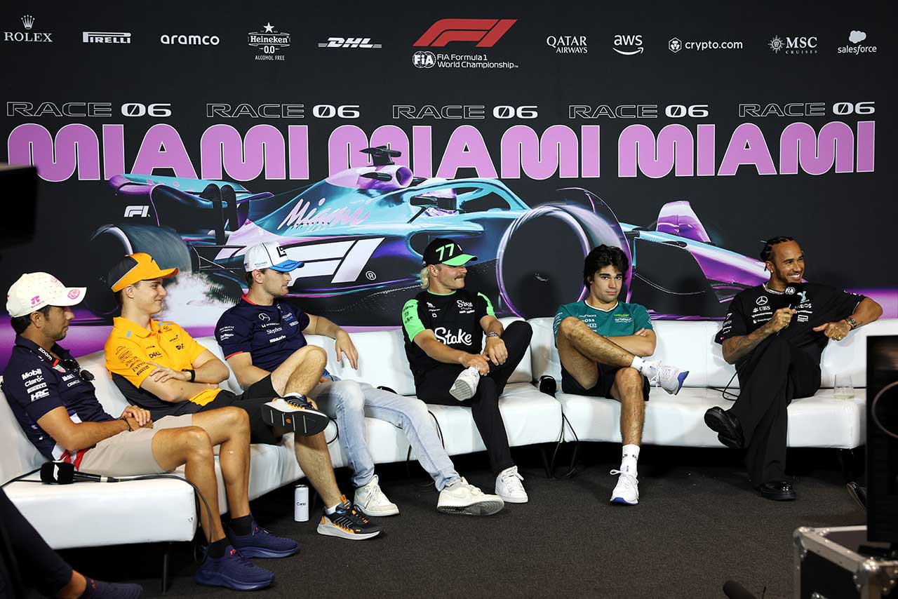 2024年F1第6戦マイアミGP FIA会見