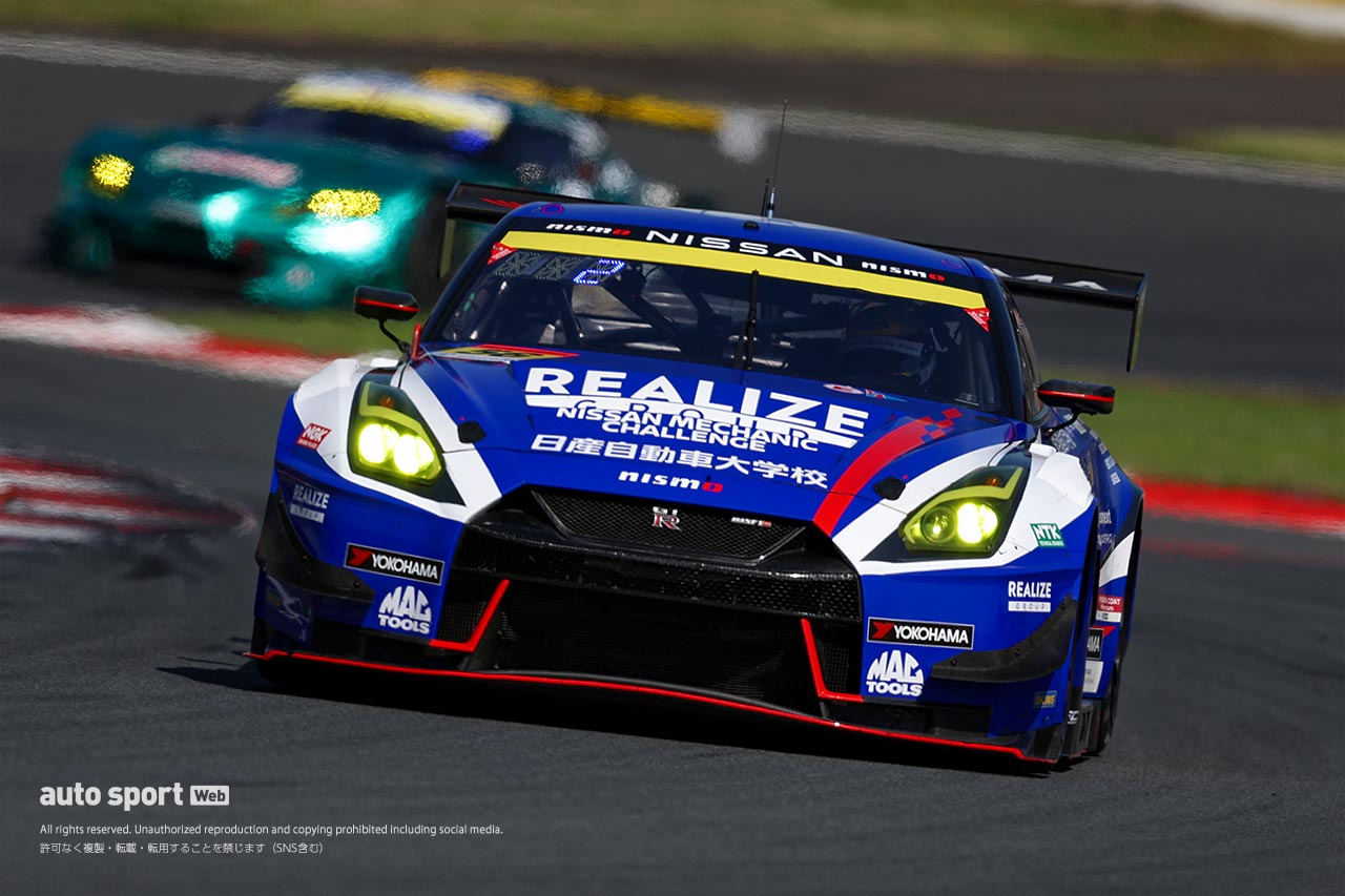 スーパーGT第2戦でGT300クラス2位のリアライズGT-Rに失格裁定。2位以下が繰り上がり