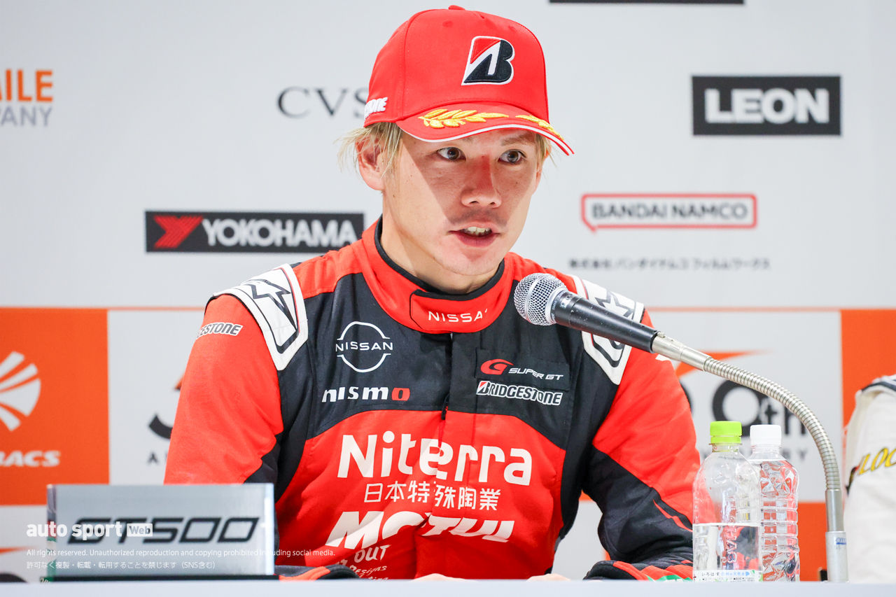 高星明誠「これで満足しない」。三宅淳詞「流れを崩さず準備していきたい」【第2戦GT500決勝会見】