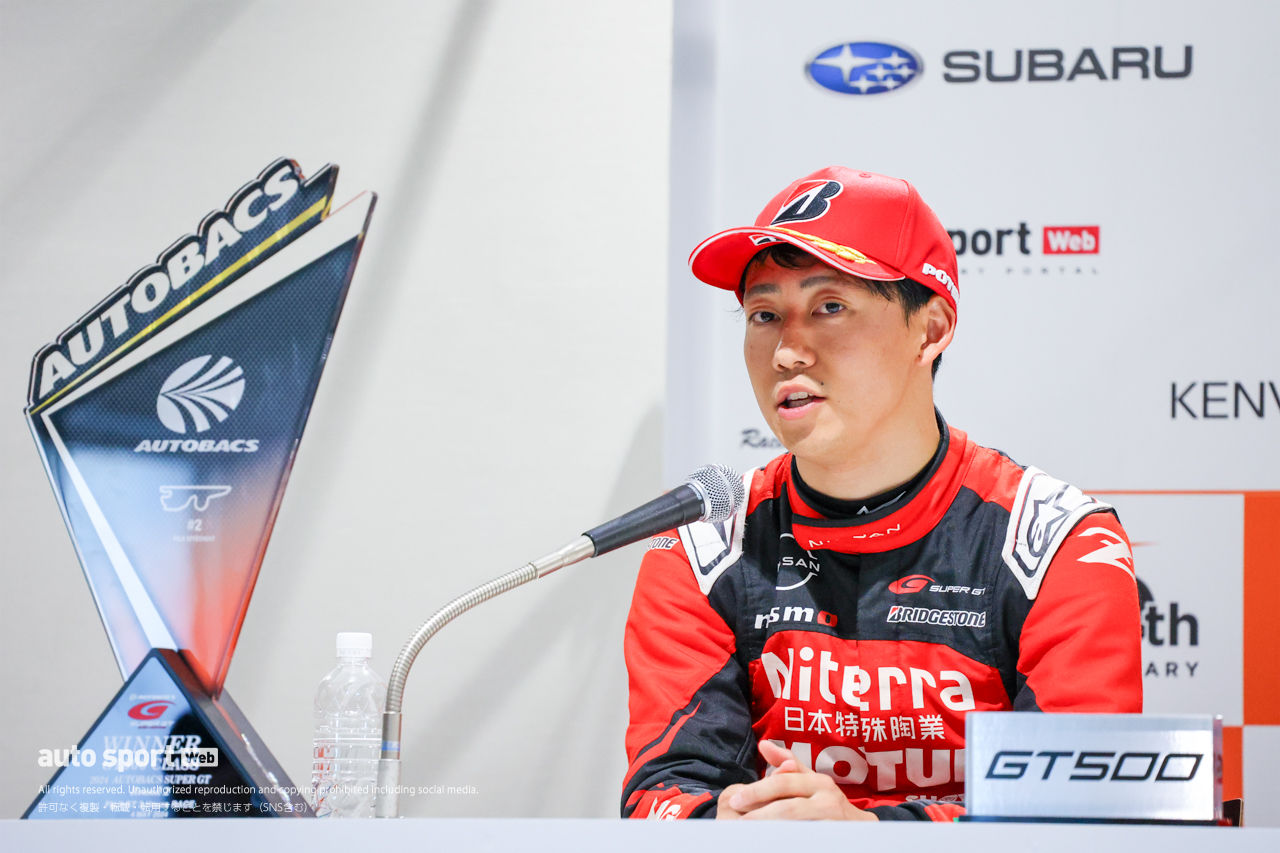 高星明誠「これで満足しない」。三宅淳詞「流れを崩さず準備していきたい」【第2戦GT500決勝会見】