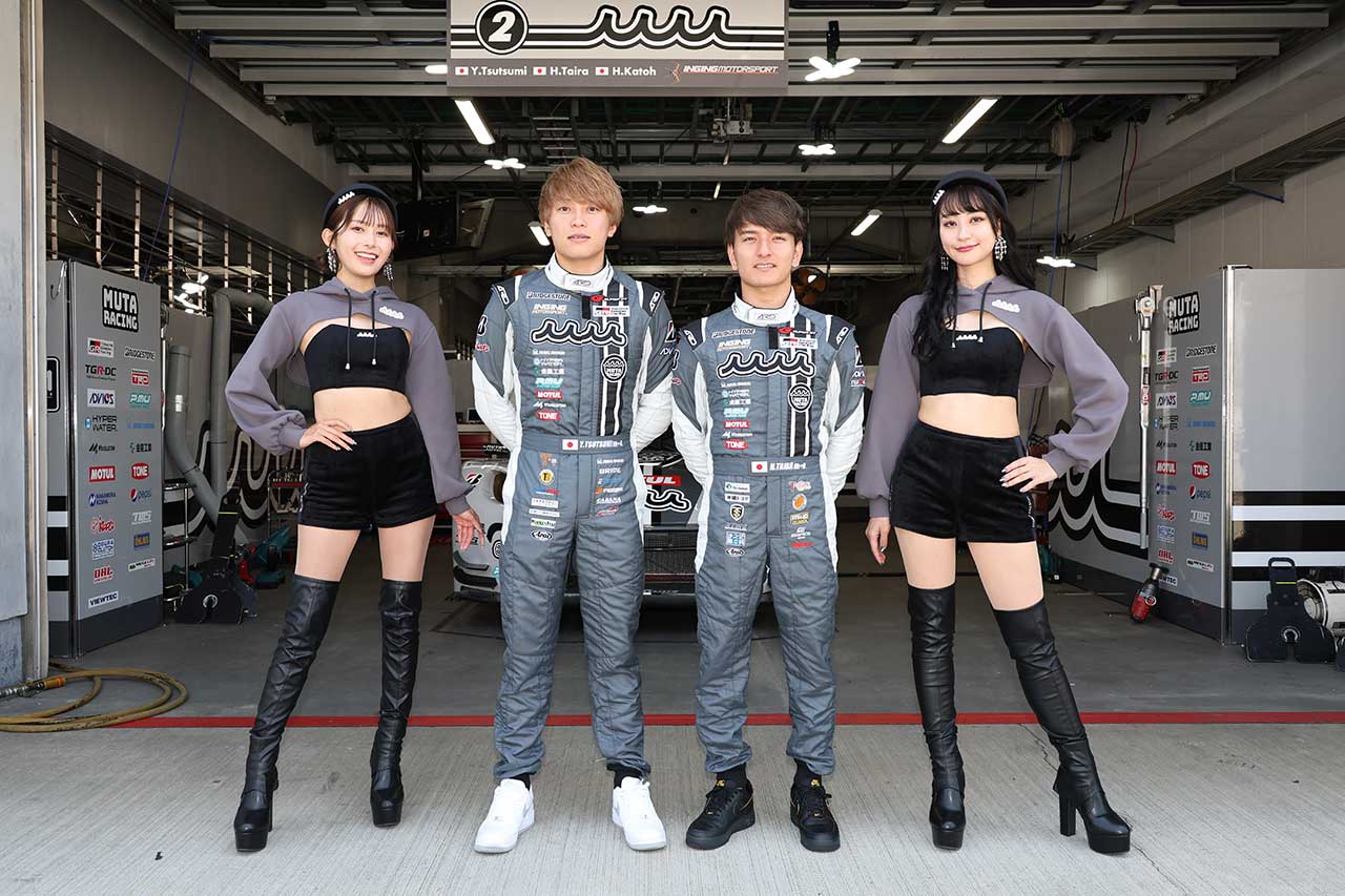 堤優威／平良響（muta Racing GR86 GT）