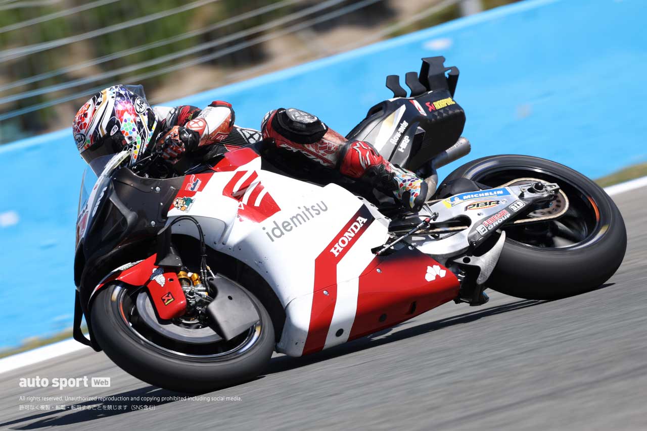 激変の空力パーツにも「変わらないと感じた」と中上。ホンダ勢4人に不評のバイクの次の一手は／MotoGPへレステスト