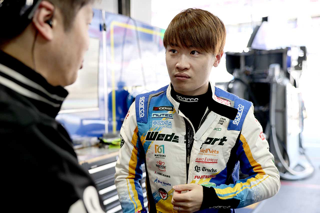 阪口晴南（WedsSport ADVAN GR Supra）