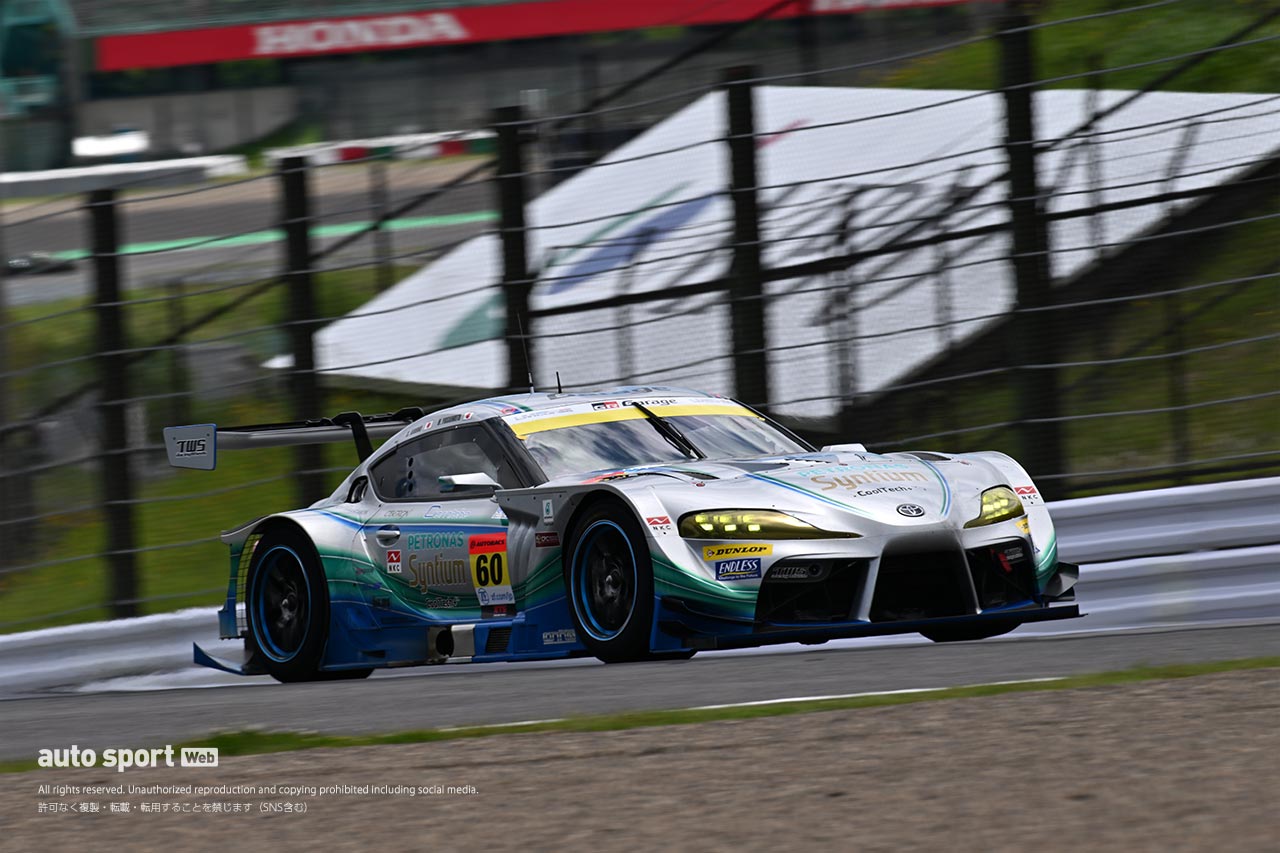 鈴鹿サーキットで19台が参加しGT300専有テストがスタート。初日はmuta Racing GR86 GTが最速