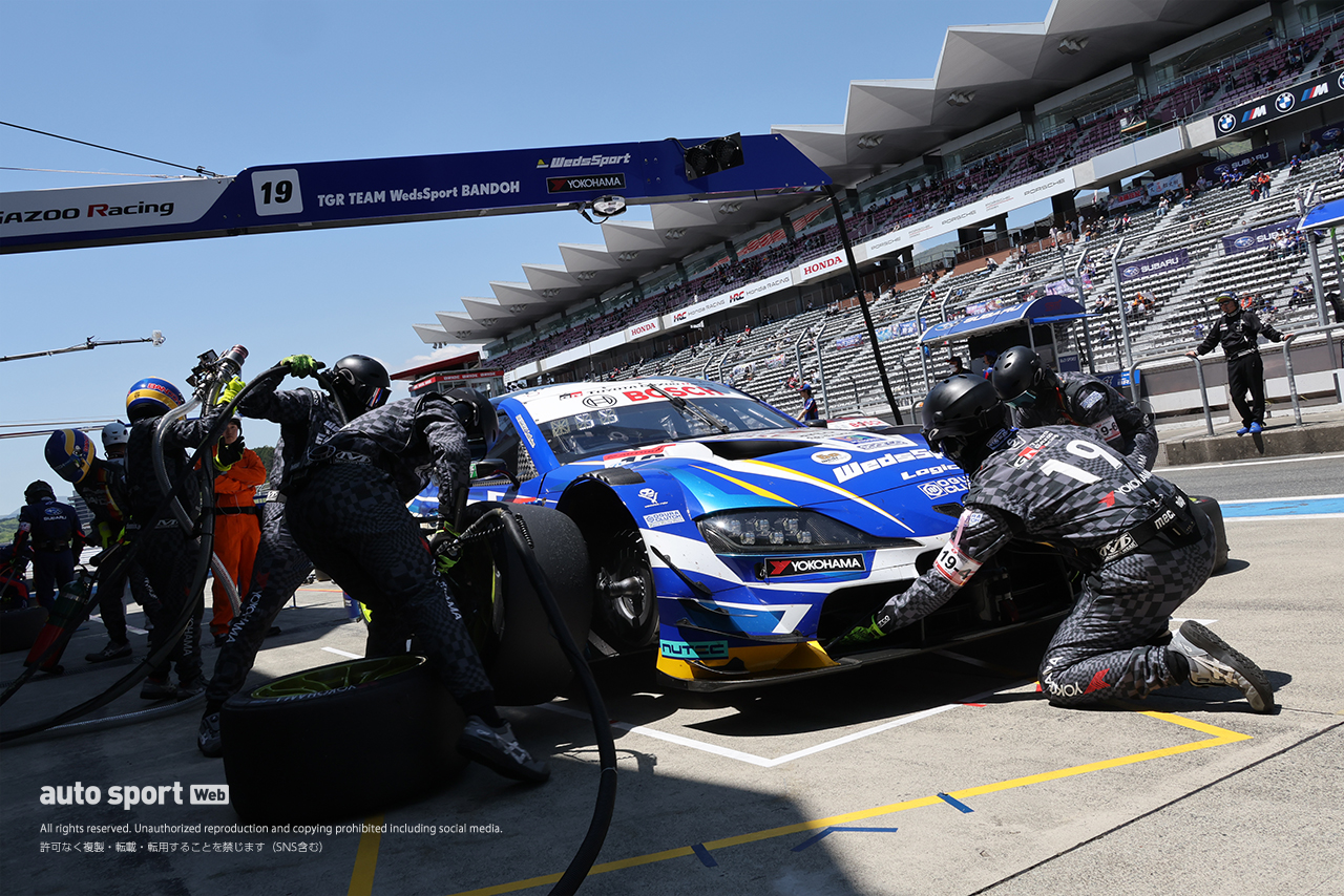 2024スーパーGT第2戦富士　WedsSport ADVAN GR Supra（国本雄資／阪口晴南）