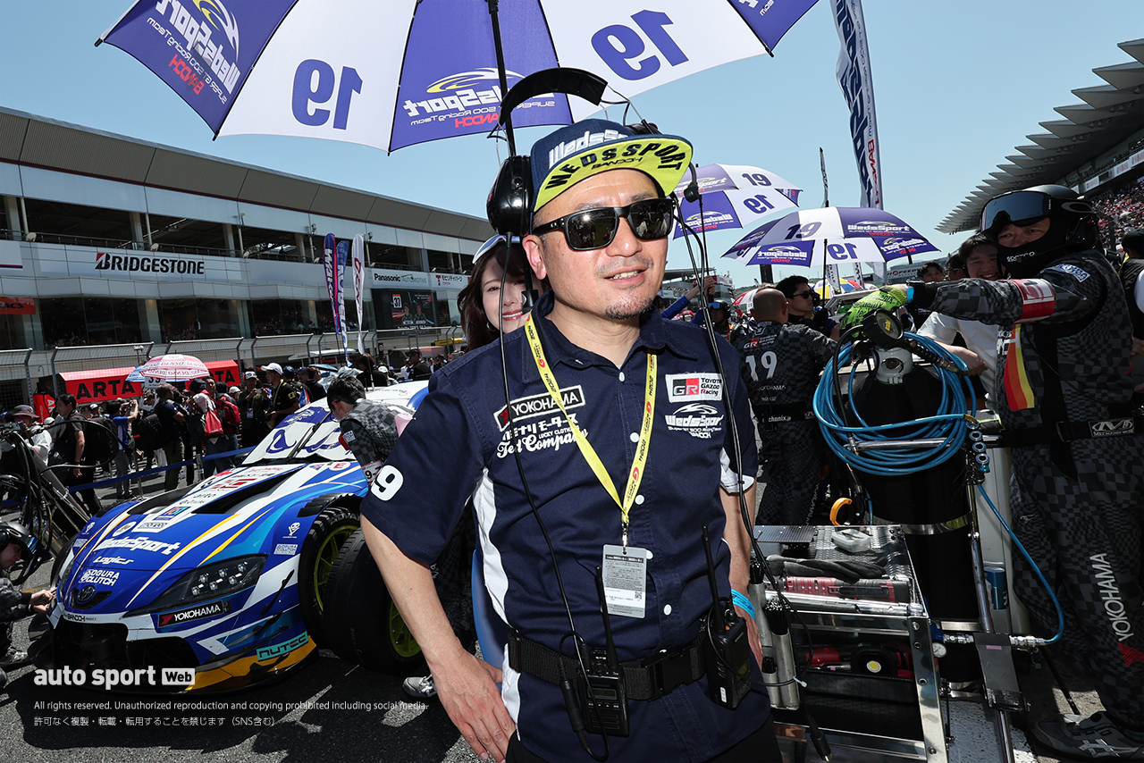 2024スーパーGT第2戦富士　坂東正敬監督（WedsSport ADVAN GR Supra）
