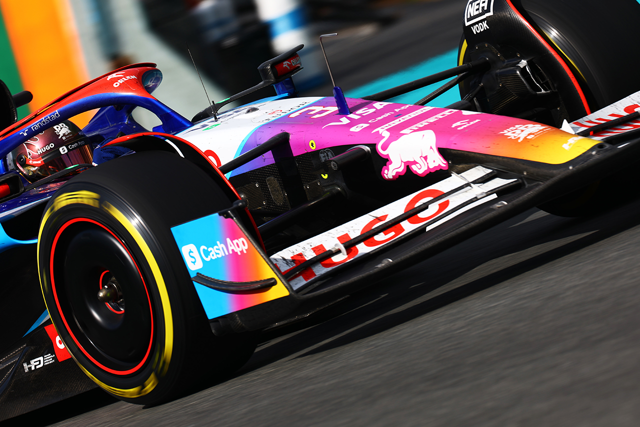 2024年F1第6戦マイアミGP　ダニエル・リカルド（RB）