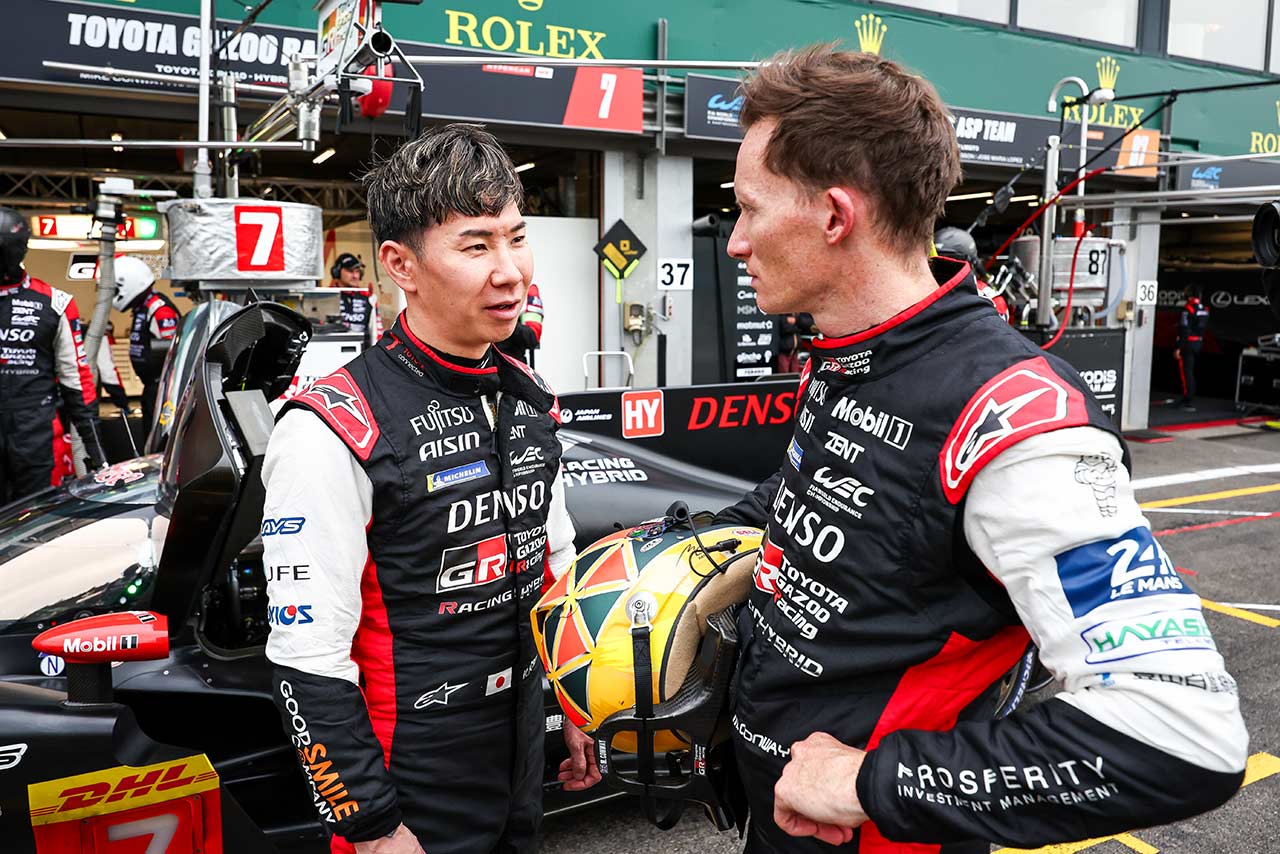 小林可夢偉　マイク・コンウェイ