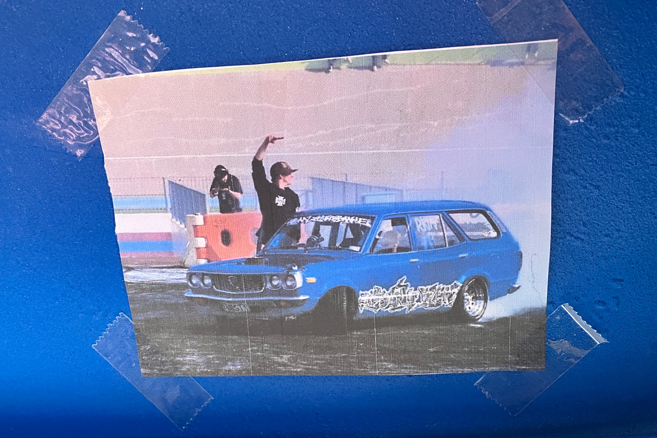 かつての愛車マツダ・サバンナをリメイクし“マッド・マイク”が10年ぶりにD1GPへカムバック