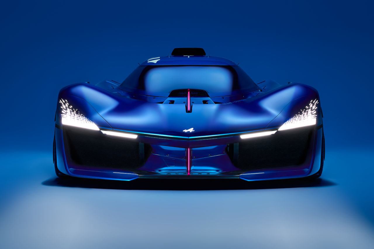 アルピーヌ、水素エンジン搭載プロトタイプ『アルペングローHy4』を発表。WECスパでデモ走行実施へ