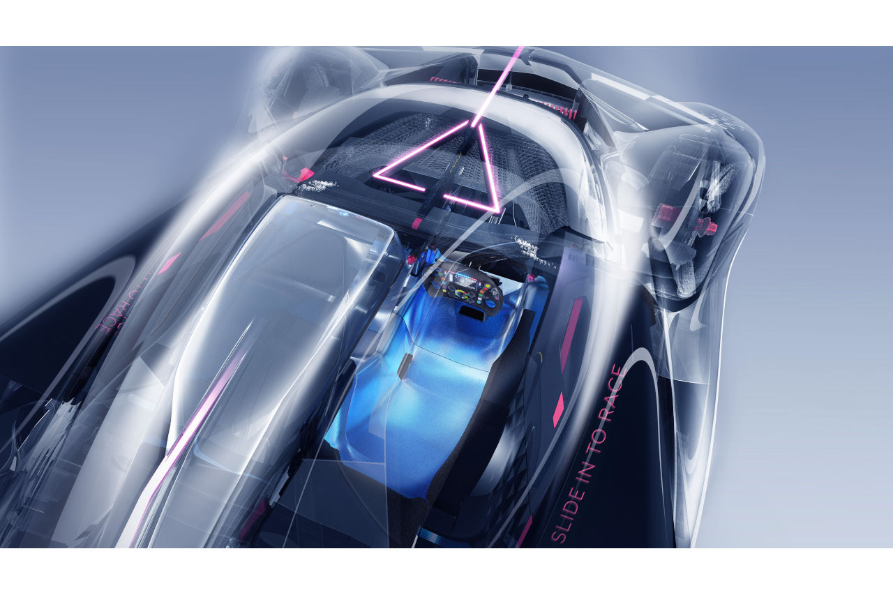 アルピーヌ、水素エンジン搭載プロトタイプ『アルペングローHy4』を発表。WECスパでデモ走行実施へ