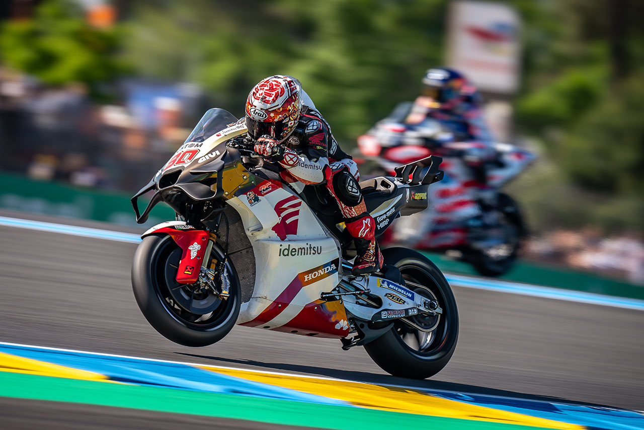 中上貴晶（ホンダ・イデミツLCR）／2024MotoGP第5戦フランスGP 初日