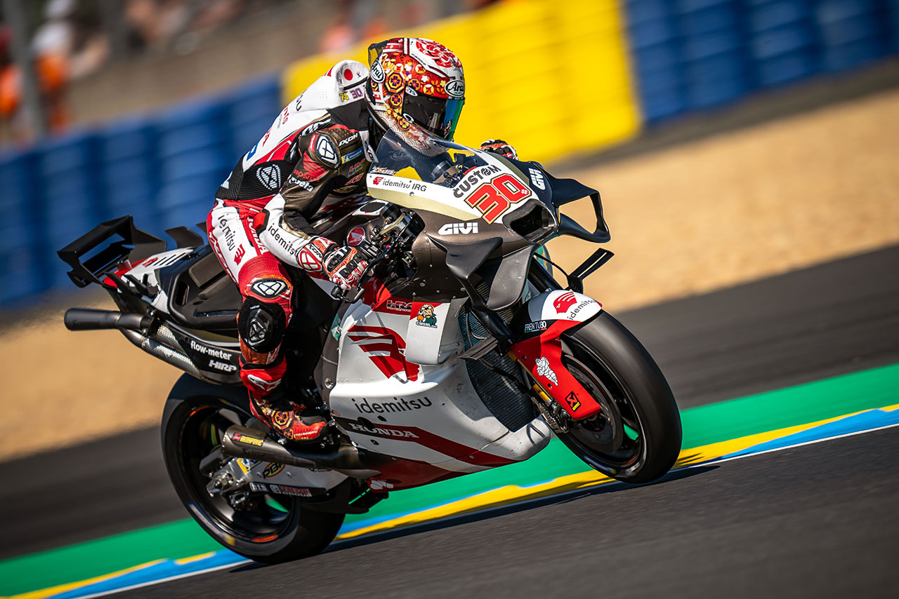 中上貴晶（ホンダ・イデミツLCR）／2024MotoGP第5戦フランスGP 初日