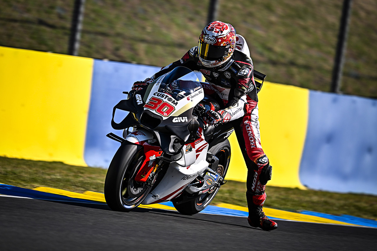 中上貴晶（ホンダ・イデミツLCR）／2024MotoGP第5戦フランスGP 2日目