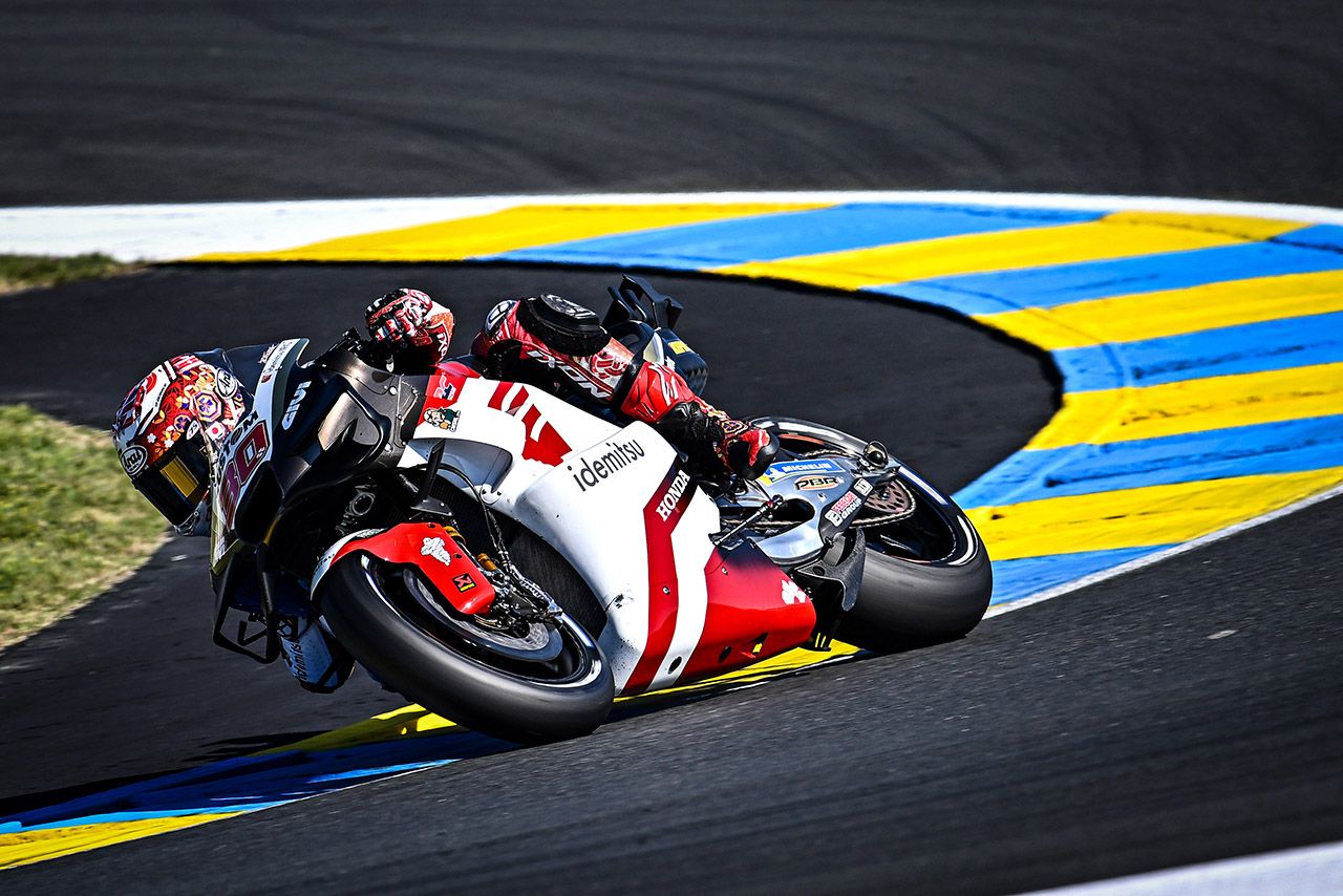 中上貴晶（ホンダ・イデミツLCR）／2024MotoGP第5戦フランスGP 2日目