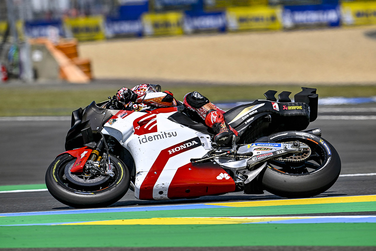 中上貴晶（ホンダ・イデミツLCR）／2024MotoGP第5戦フランスGP 2日目