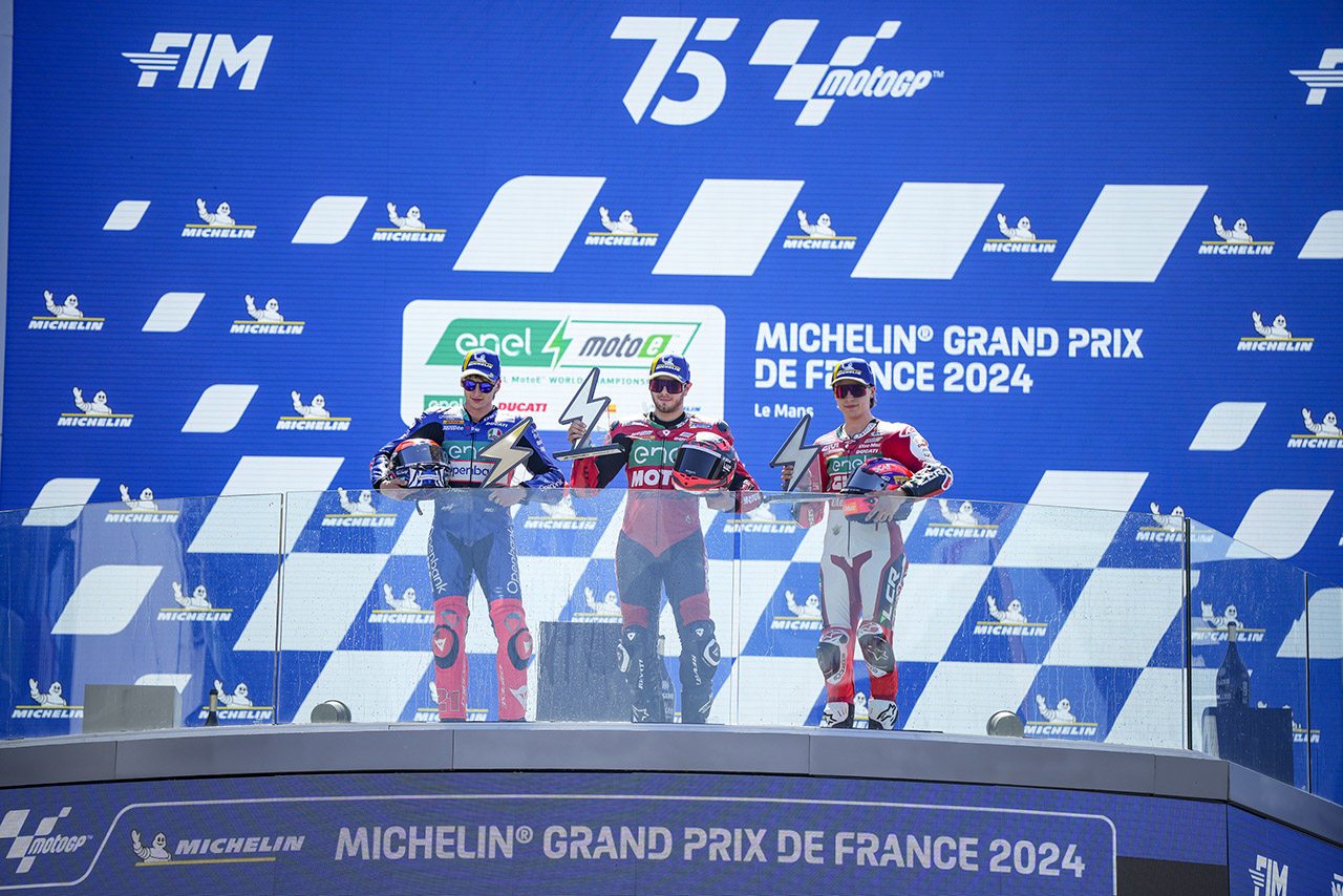 【順位結果】2024MotoE第2戦フランス大会 レース1・2