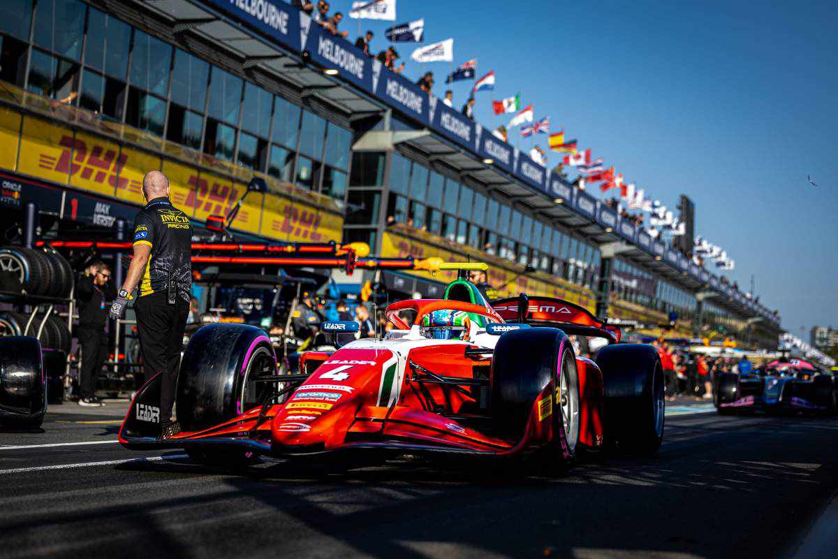2024年FIA F2　アンドレア・キミ・アントネッリ（プレマ・レーシング）