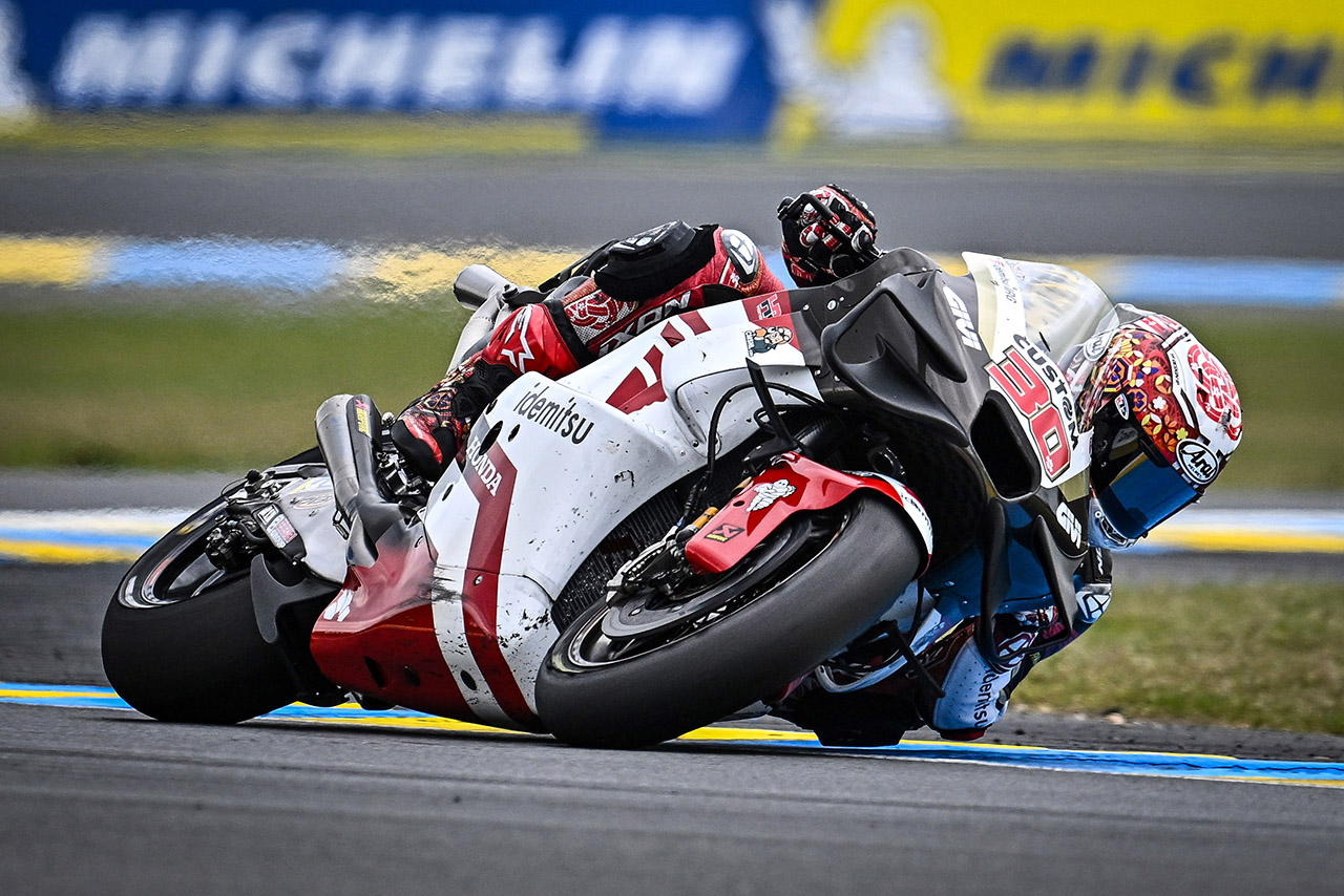 中上貴晶（ホンダ・イデミツLCR）／2024MotoGP第5戦フランスGP 決勝
