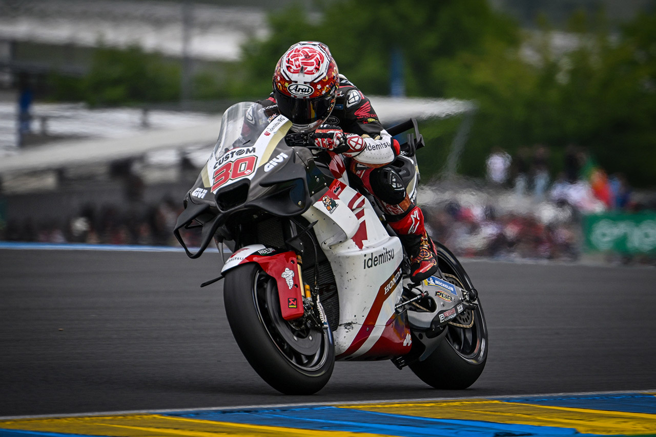 中上貴晶（ホンダ・イデミツLCR）／2024MotoGP第5戦フランスGP 決勝