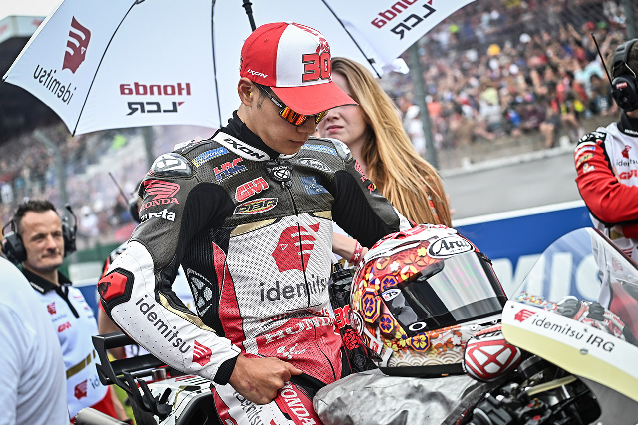中上貴晶（ホンダ・イデミツLCR）／2024MotoGP第5戦フランスGP 決勝
