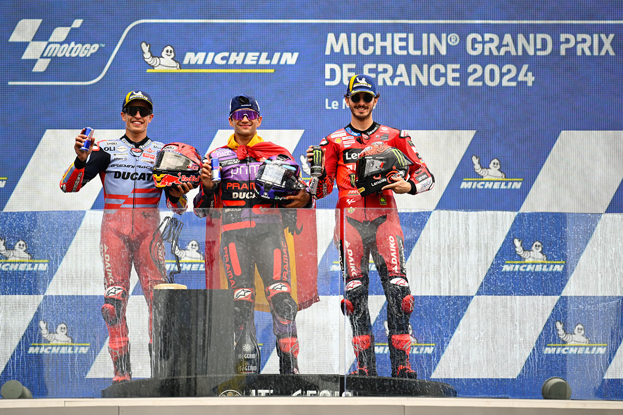 【順位結果】2024MotoGP第5戦フランスGP 決勝
