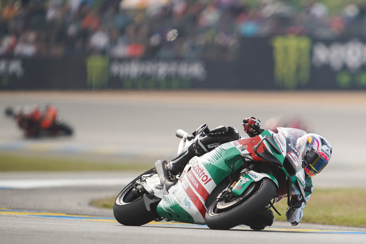 ホンダ：ミル、2日連続転倒もマシンに好感触「レースで得たフィーリングはとても重要だった」／第5戦フランスGP決勝
