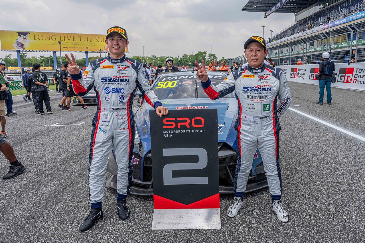 GTWCアジア第2ラウンドタイはアウディ＆ポルシェが優勝。レース2で5ZIGENが2位に