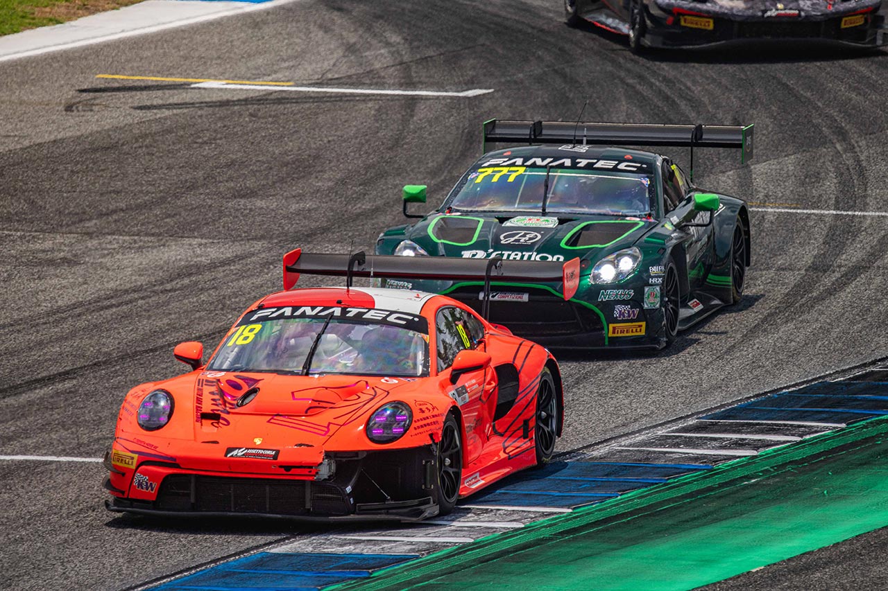 GTWCアジア第2ラウンドタイはアウディ＆ポルシェが優勝。レース2で5ZIGENが2位に