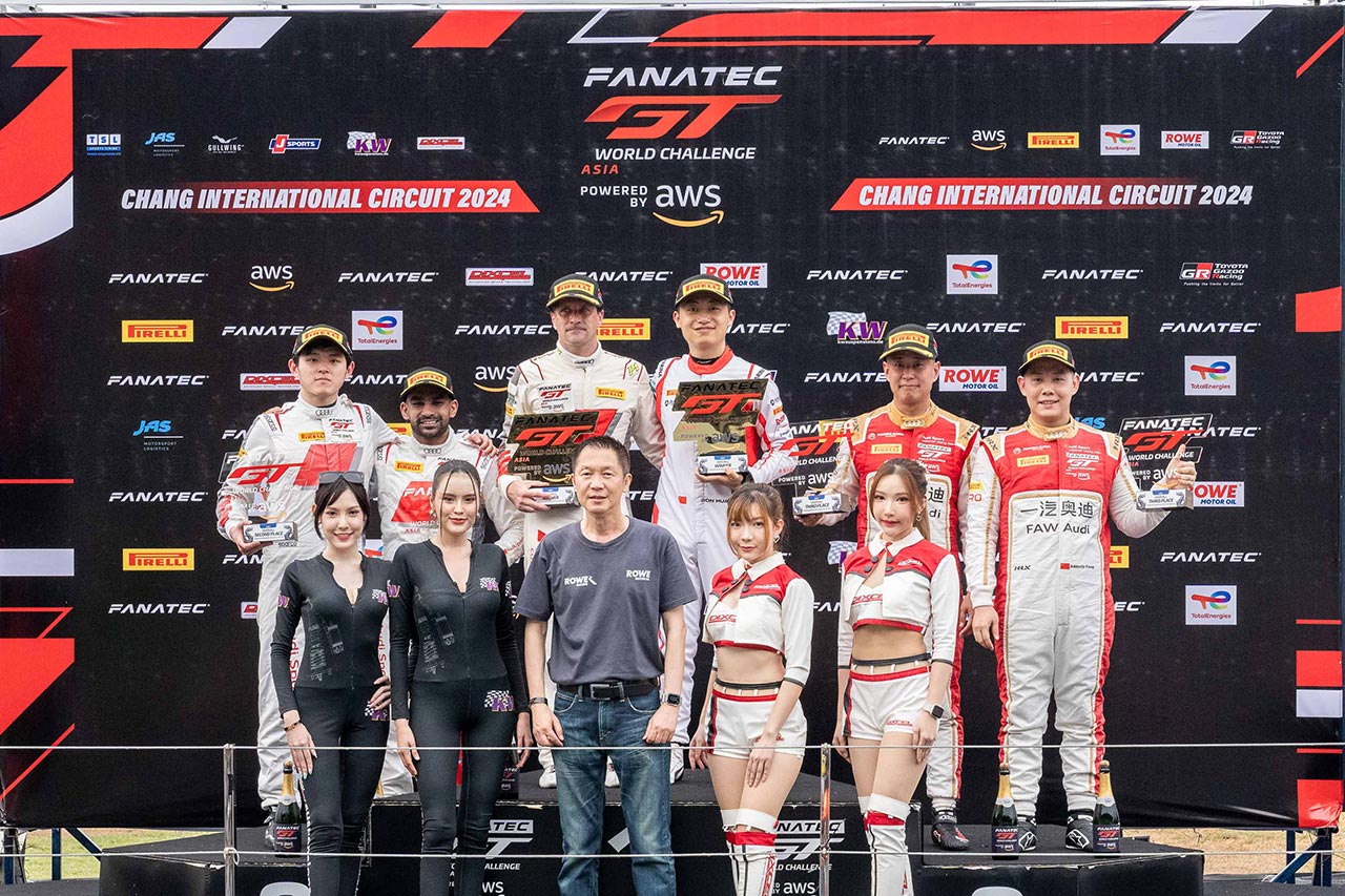 GTWCアジア第2ラウンドタイはアウディ＆ポルシェが優勝。レース2で5ZIGENが2位に