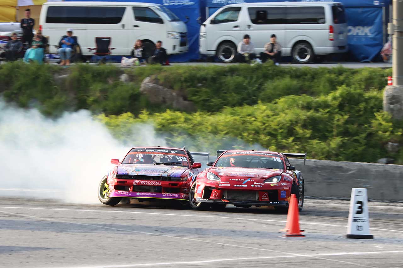 2024年D1GPが奥伊吹で開幕。第1戦は中村直樹が完全優勝、第2戦は日比野哲也が11年ぶりに勝利の美酒