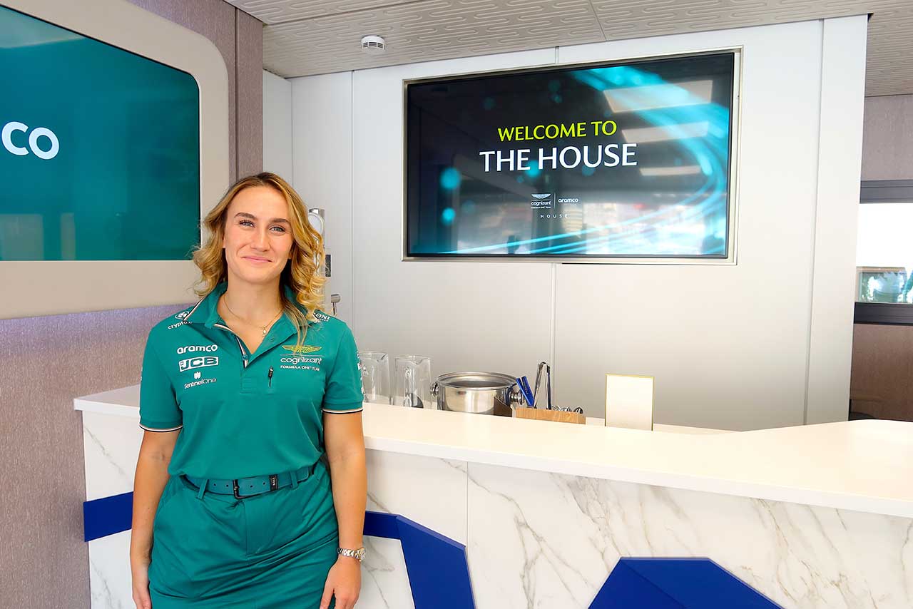 【F1ランチ探訪：アストンマーティン編】